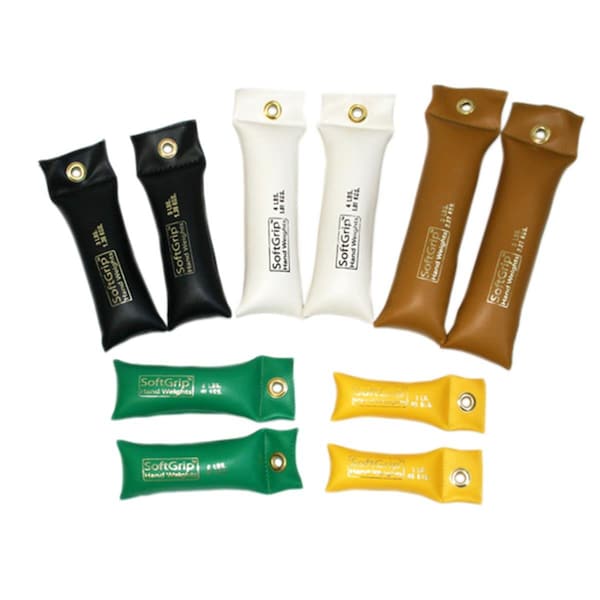 Cando Softgrip Hand Weight 10 Piece Set